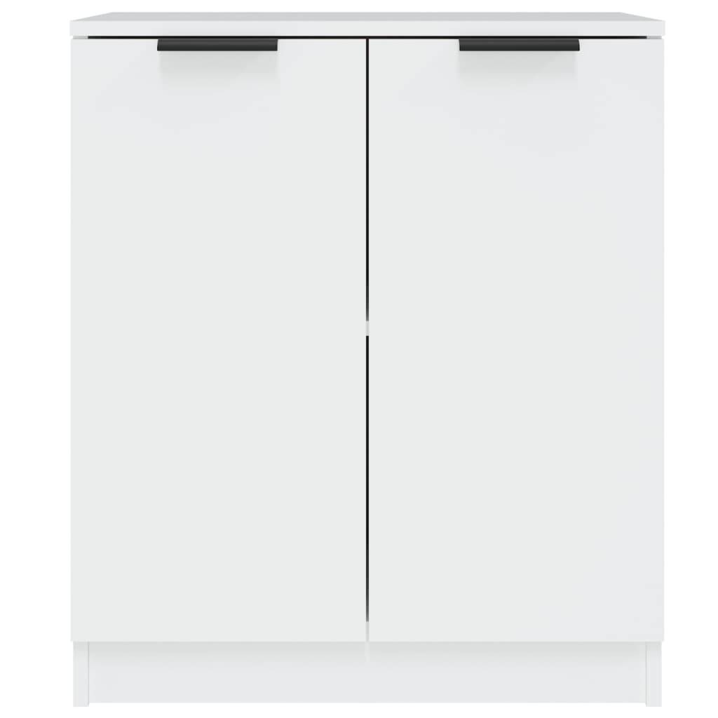 vidaXL Sideboards 2 Stk. Weiß 60x30x70 cm Holzwerkstoff
