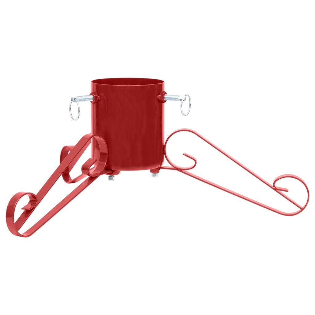 vidaXL Christbaumständer Rot 58x58x21 cm
