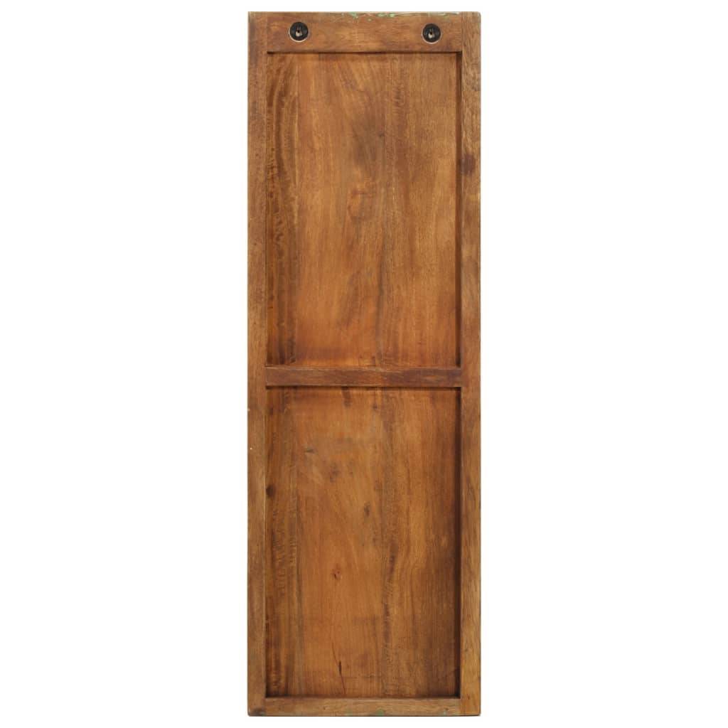vidaXL Wandgarderoben 2 Stk. 36x3x110 cm Altholz Massiv