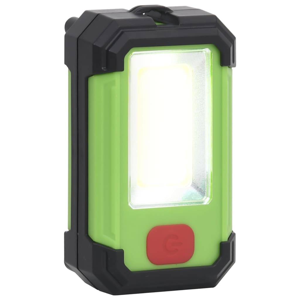 vidaXL LED-Strahler Tragbar Solarbetrieben 7W Kaltweiß