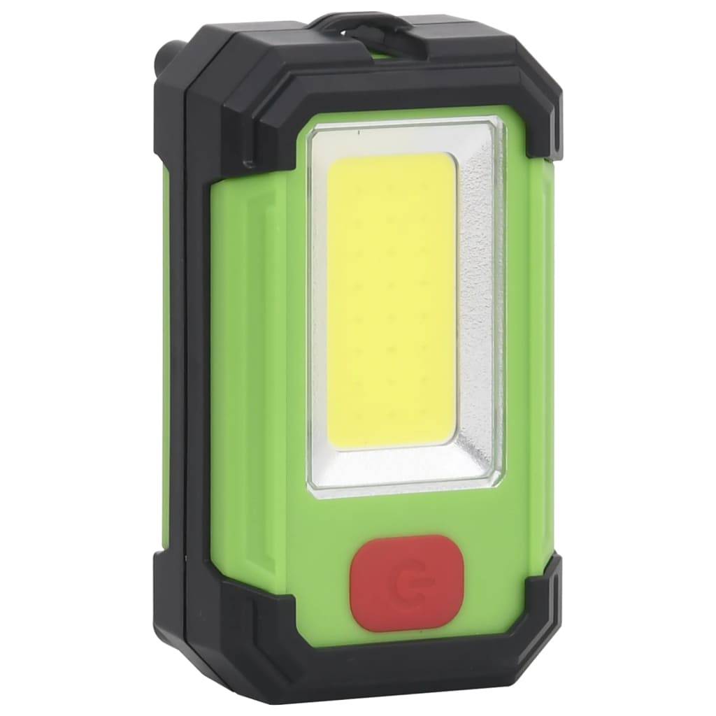 vidaXL LED-Strahler Tragbar Solarbetrieben 7W Kaltweiß