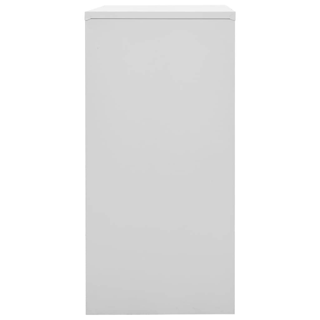 vidaXL Schließfachschränke 5 Stk. Hellgrau und Blau 90x45x92,5cm Stahl