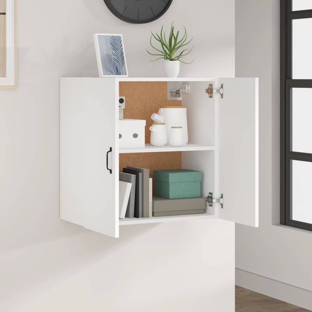 vidaXL Wandschrank Weiß 60x31x60 cm Holzwerkstoff