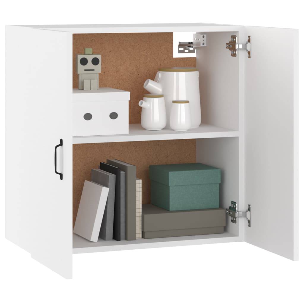 vidaXL Wandschrank Weiß 60x31x60 cm Holzwerkstoff
