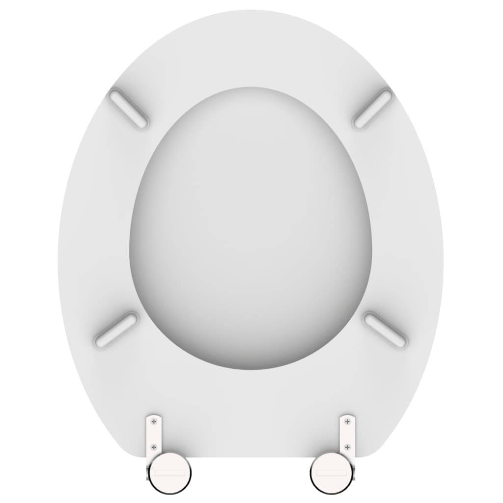 SCHÜTTE WC-Sitz WHITE Holzkern