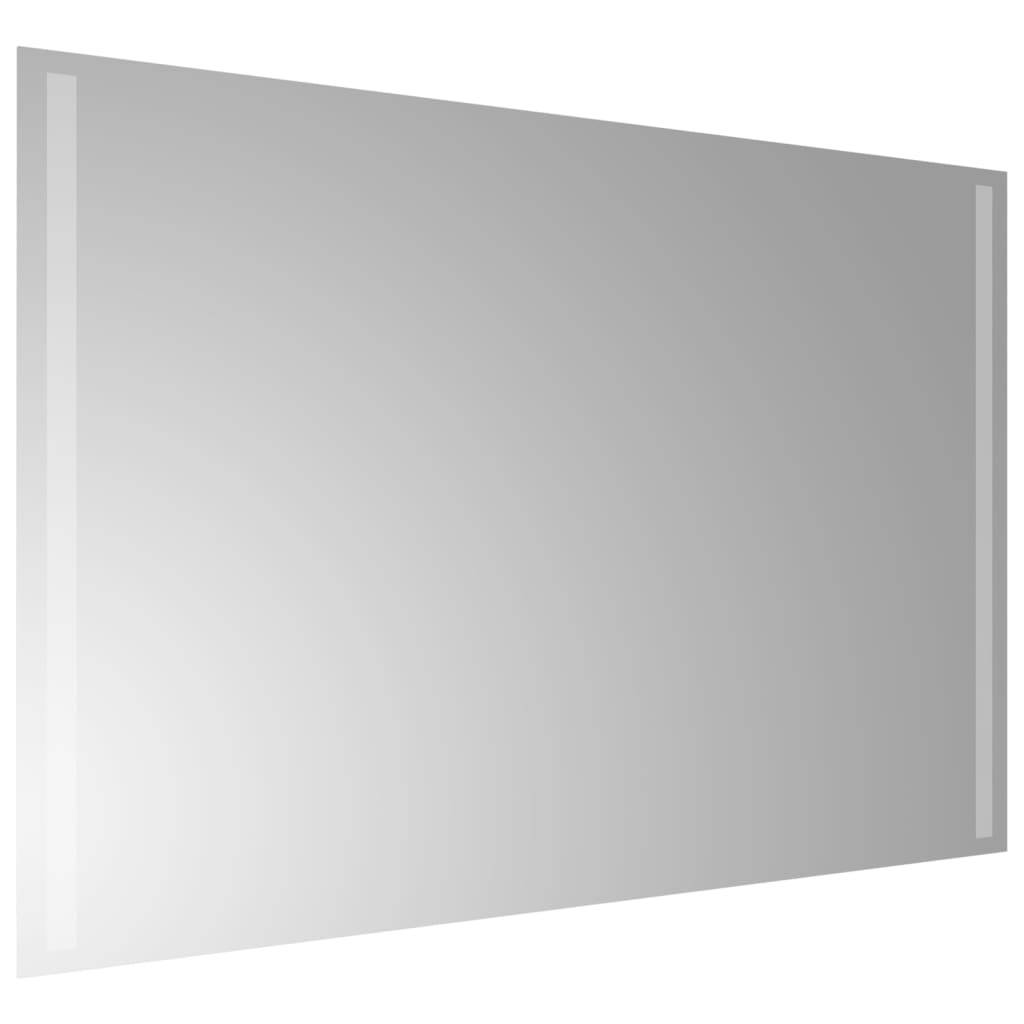 vidaXL LED-Badspiegel 90x60 cm