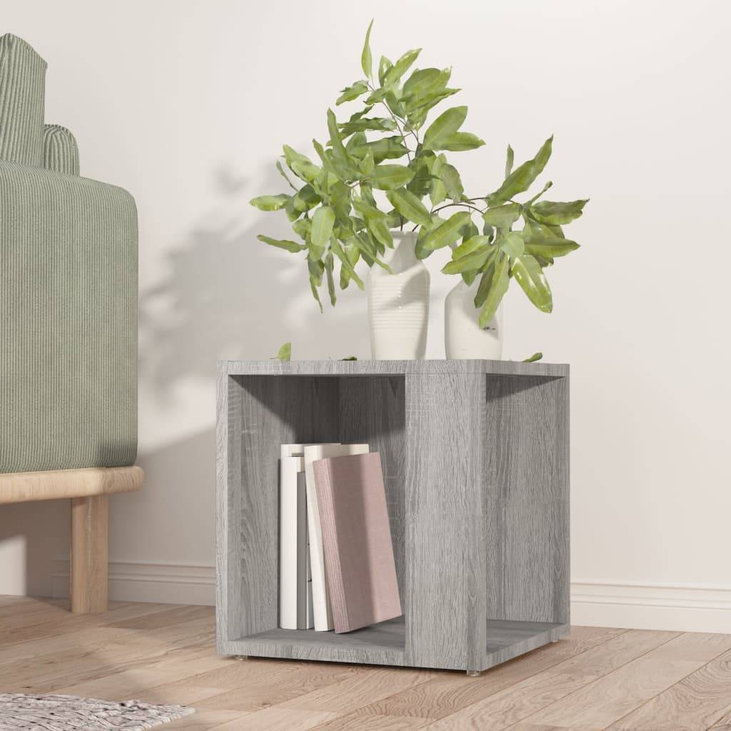 vidaXL Beistelltisch Grau Sonoma 33x33x34,5 cm Holzwerkstoff