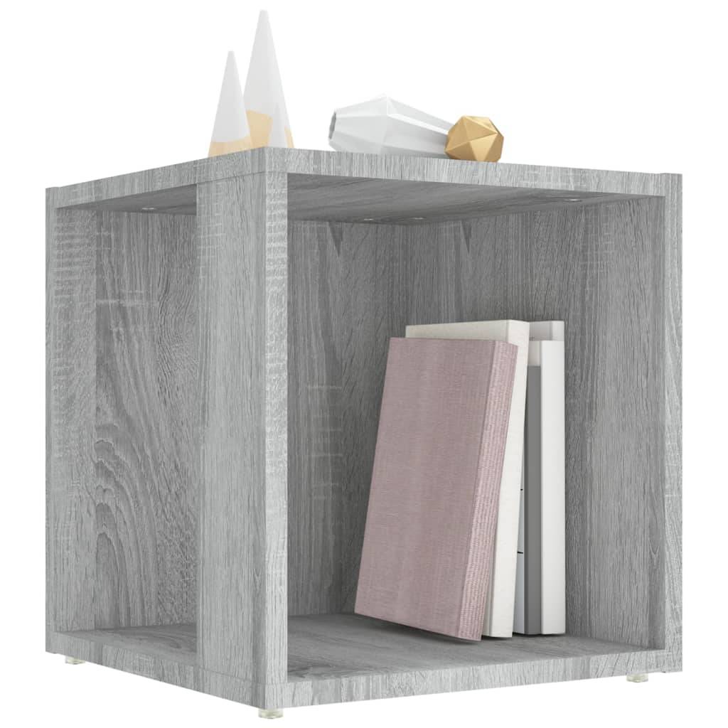 vidaXL Beistelltisch Grau Sonoma 33x33x34,5 cm Holzwerkstoff