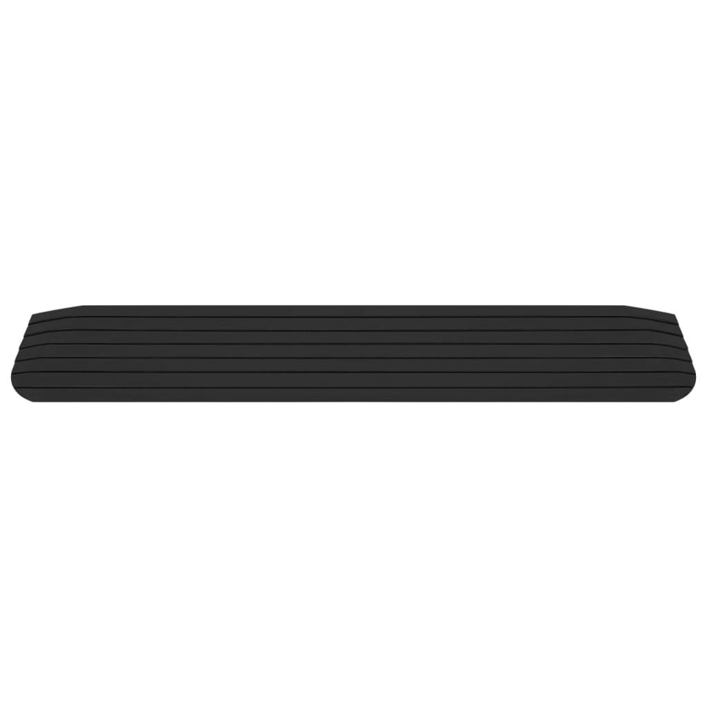 vidaXL Schwellenrampe 110x21x2,5 cm Gummi