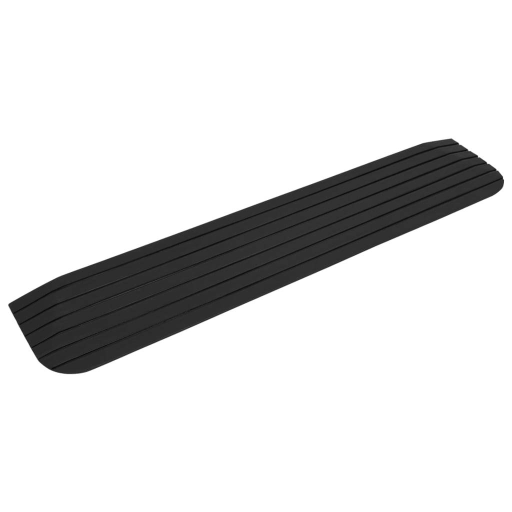 vidaXL Schwellenrampe 110x21x2,5 cm Gummi