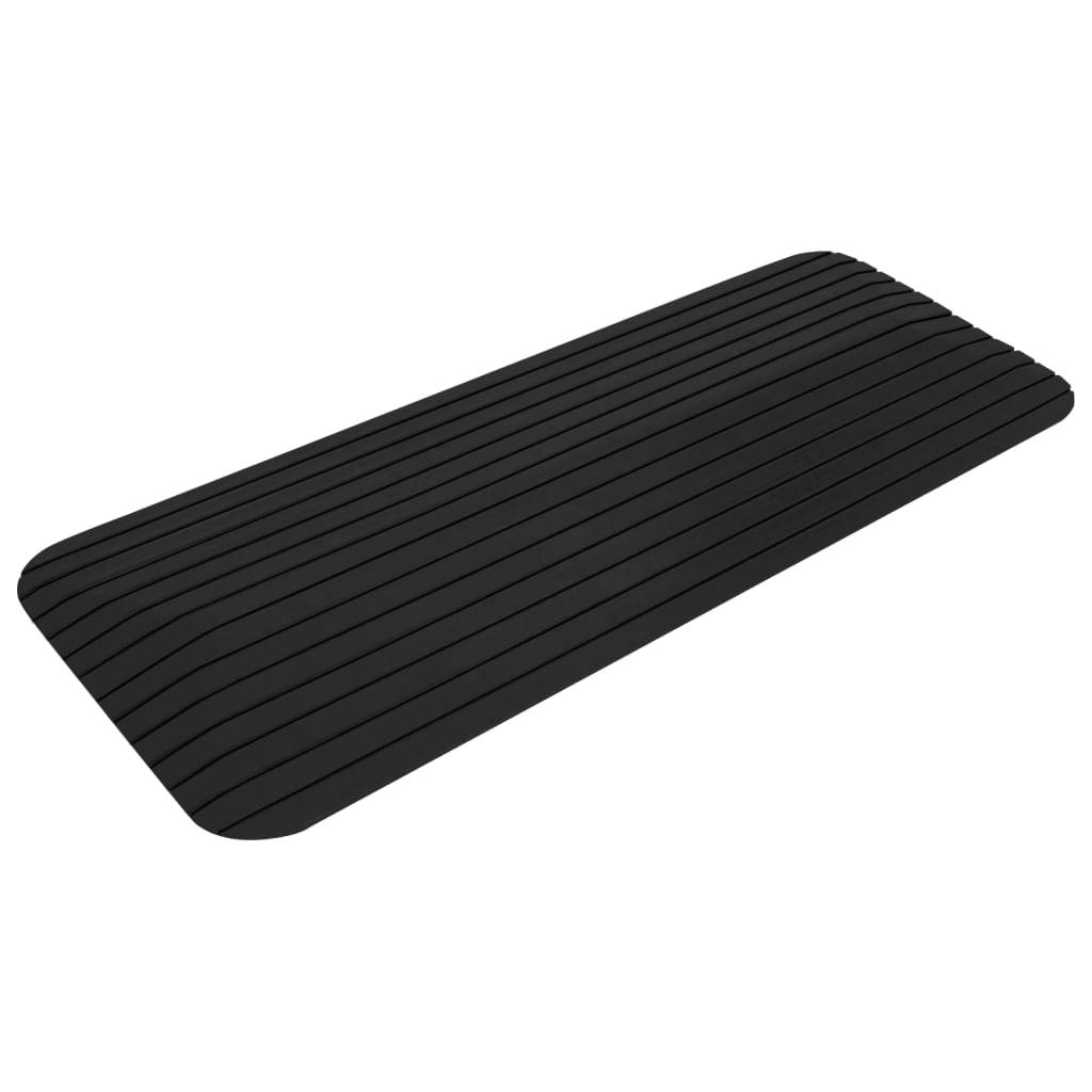 vidaXL Schwellenrampe 110x21x2,5 cm Gummi