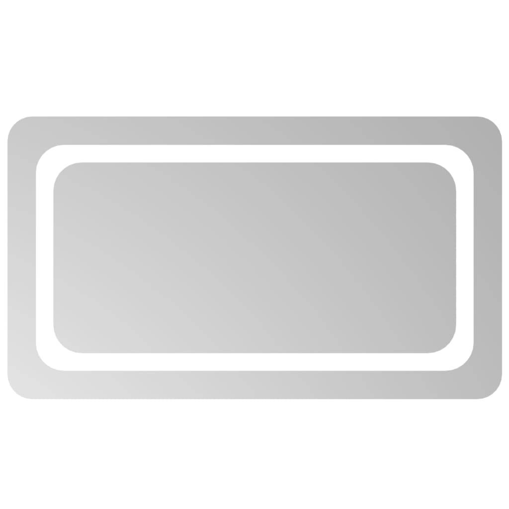 vidaXL LED-Badspiegel 70x40 cm