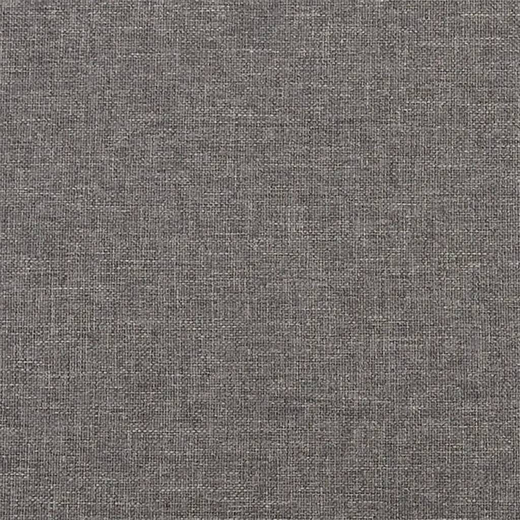 vidaXL 3-Sitzer-Sofa Dunkelgrau 210 cm Stoff