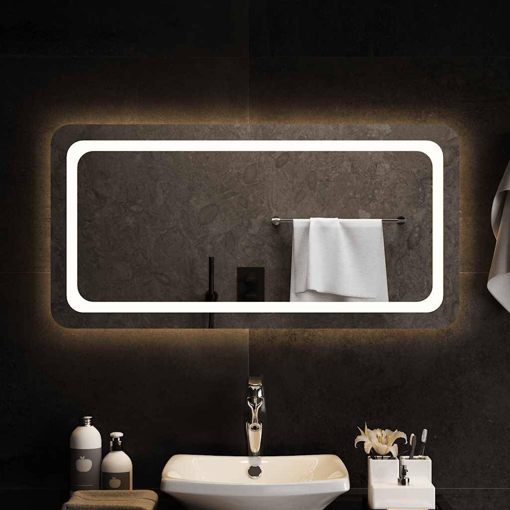 vidaXL LED-Badspiegel 100x50 cm