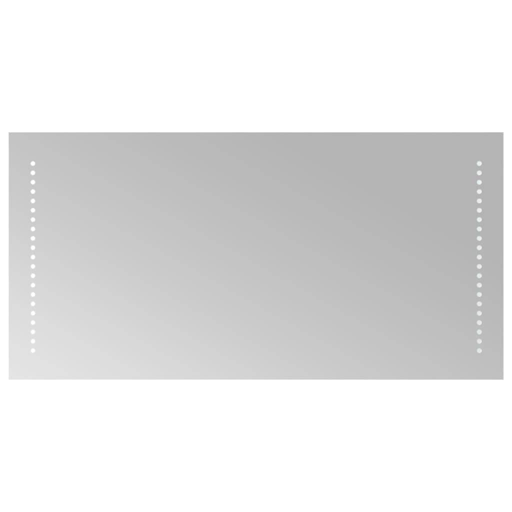 vidaXL LED-Badspiegel 40x80 cm