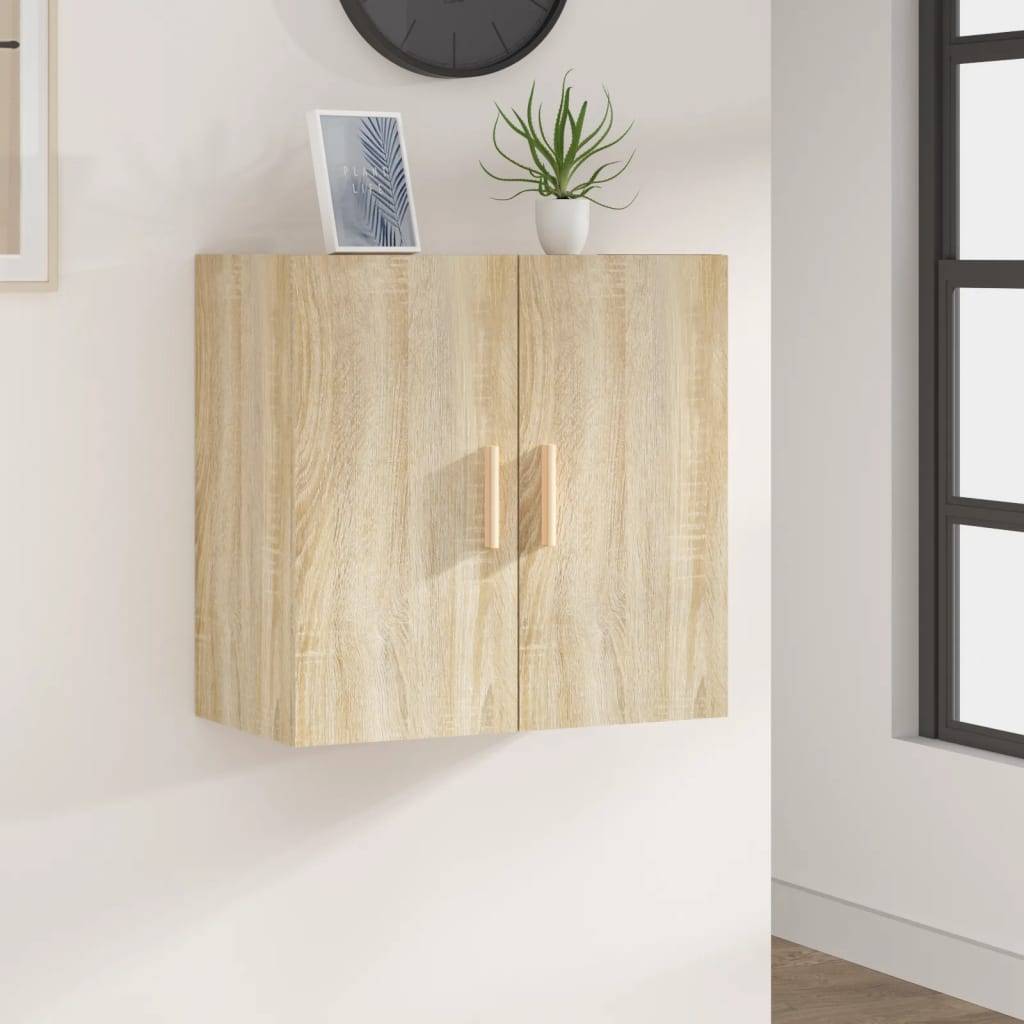 vidaXL Wandschrank Sonoma-Eiche 60x30x60 cm Holzwerkstoff
