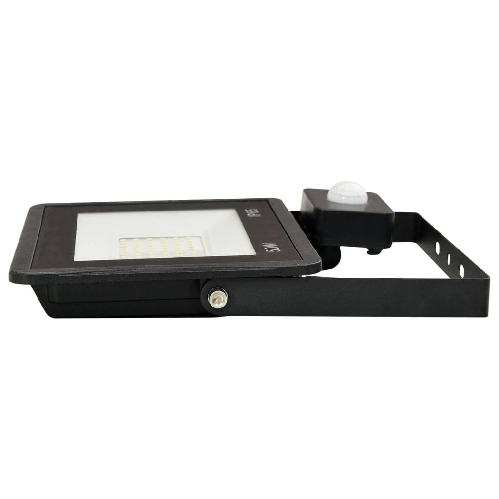 vidaXL LED-Fluter mit Sensor 50W Warmweiß