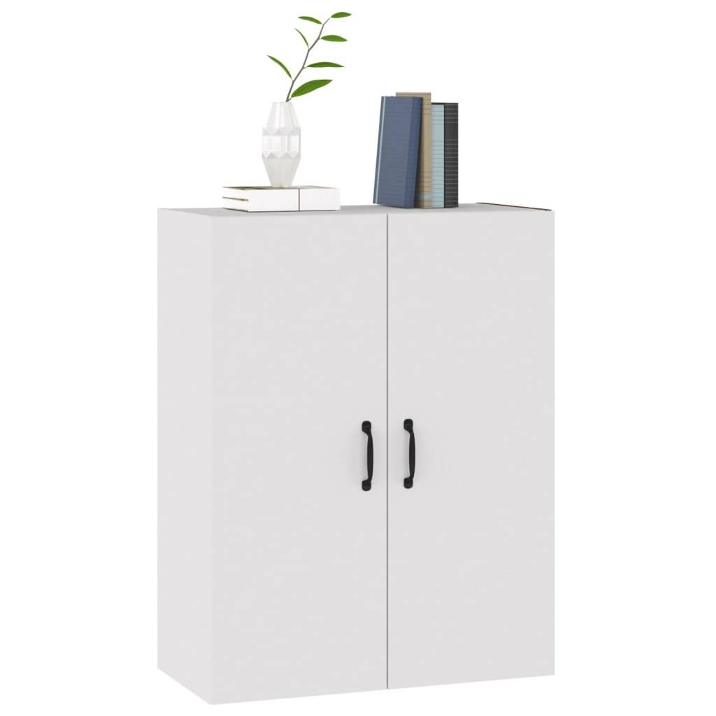 vidaXL Hängeschrank Weiß 69,5x34x90 cm Holzwerkstoff