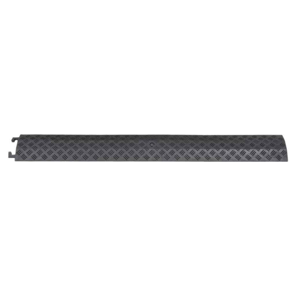 vidaXL Kabelbrücken 2 Stk. 98,5 cm Schwarz