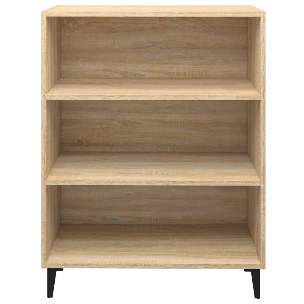 vidaXL Sideboard Sonoma-Eiche 69,5x32,5x90 cm Holzwerkstoff
