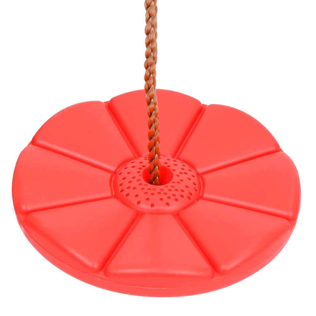 vidaXL Tellerschaukel 200 cm Rot