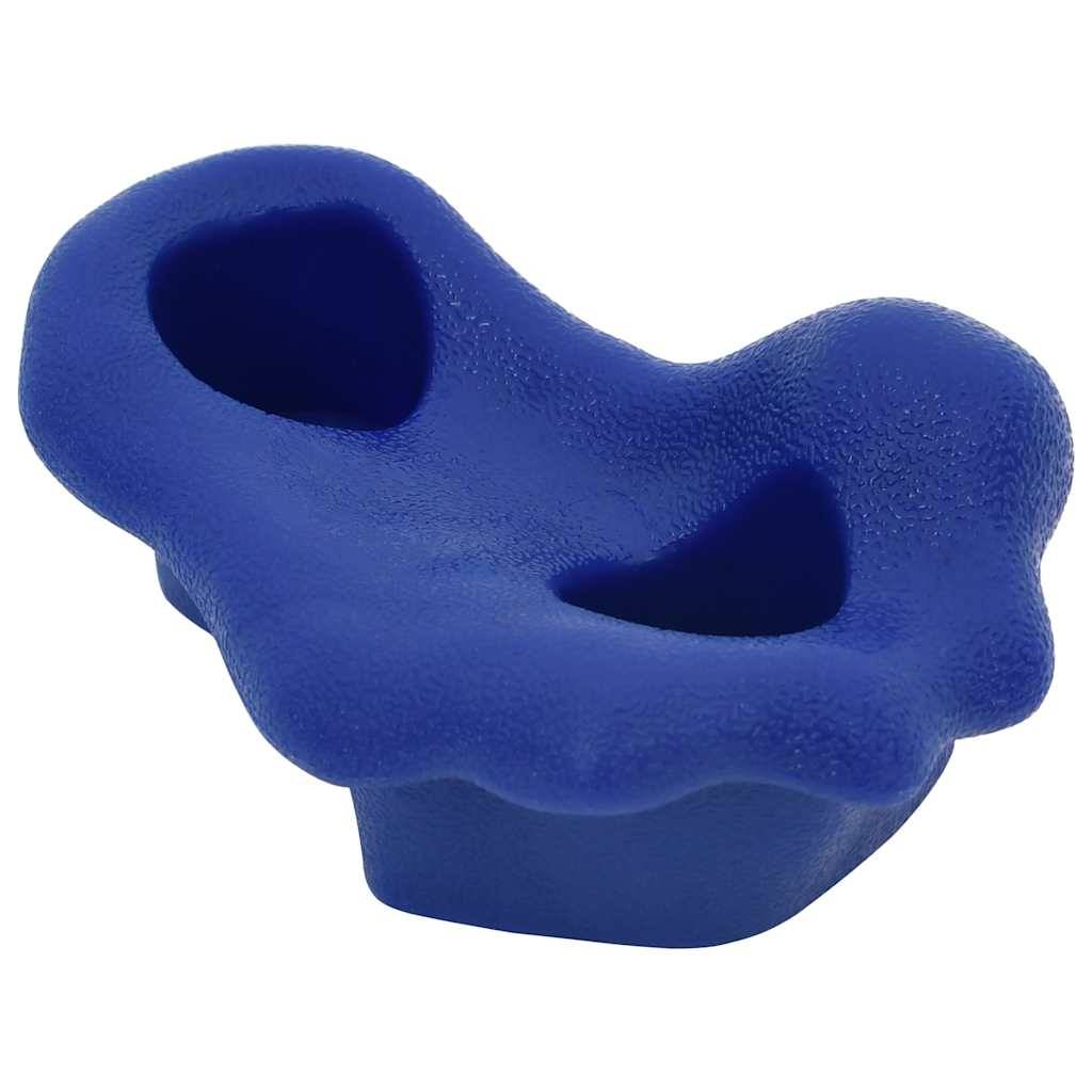 vidaXL Klettergriffe mit Seil 25 Stk. Mehrfarbig