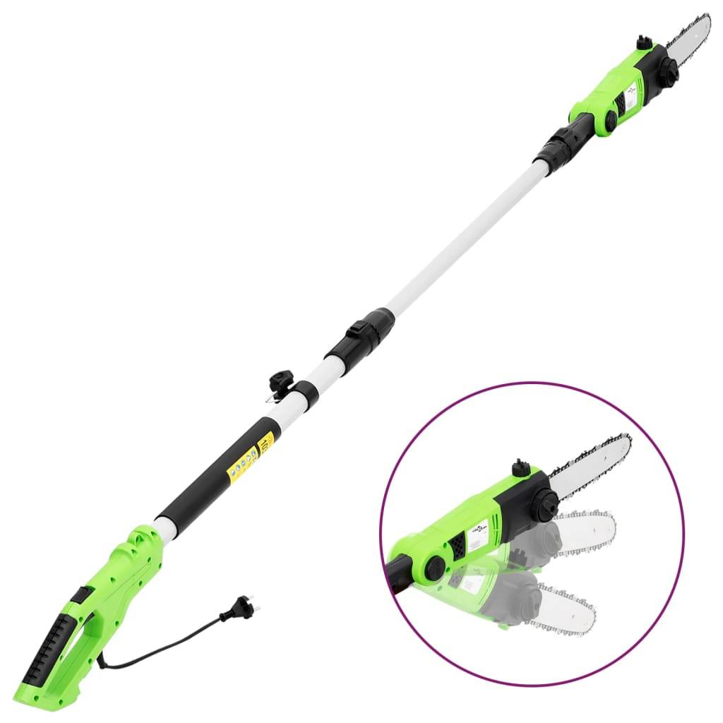 vidaXL 2-in-1 Teleskopstangen-Kettensäge/Heckenschere 25/41 cm 710/550W