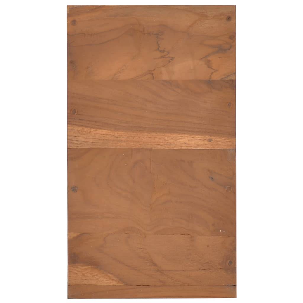 vidaXL Nachttisch 20x35x50 cm Teak Massivholz