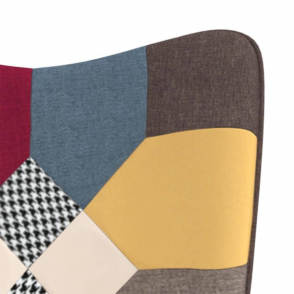 vidaXL Relaxsessel Patchwork Stoff
