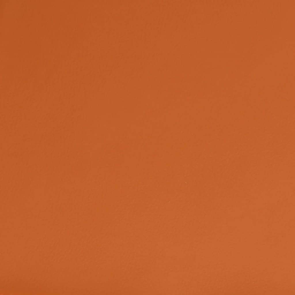 vidaXL Fußhocker Braun 45x29,5x35 cm Stoff und Kunstleder