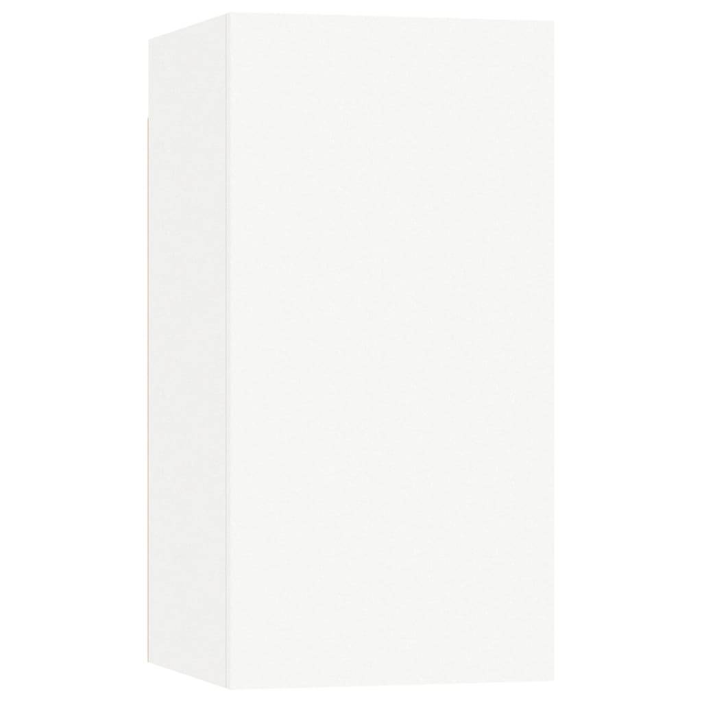 vidaXL TV-Schränke 2 Stk. Weiß 30,5x30x60 cm Holzwerkstoff
