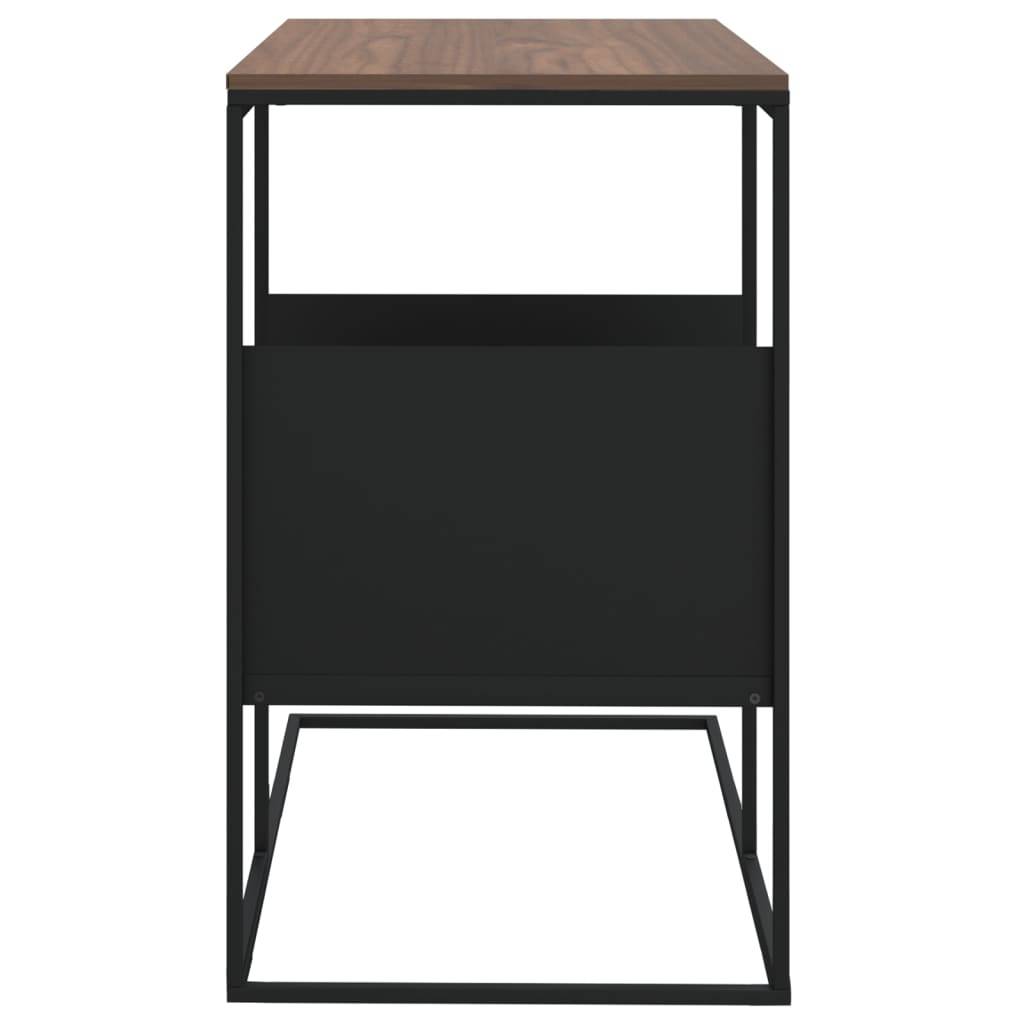 vidaXL Beistelltisch Schwarz 55x36x59,5 cm Holzwerkstoff