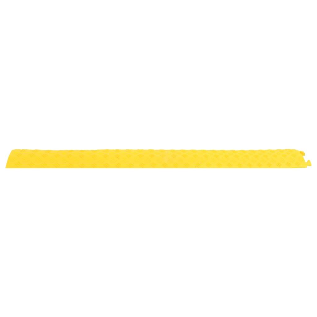 vidaXL Kabelbrücken 4 Stk. 98,5 cm Gelb