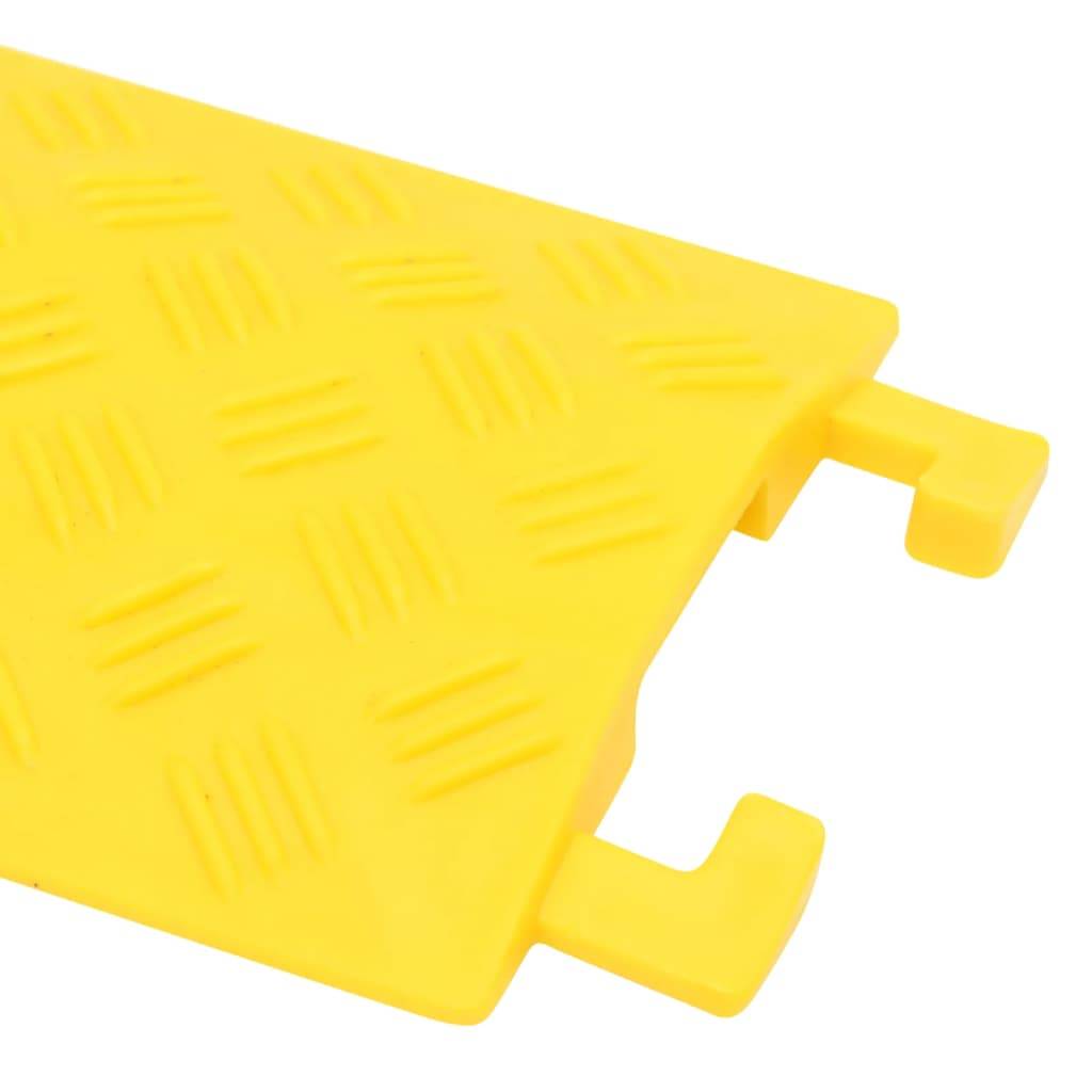 vidaXL Kabelbrücken 4 Stk. 98,5 cm Gelb