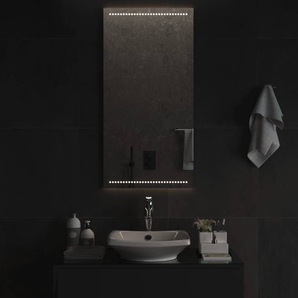 vidaXL LED-Badspiegel 50x100 cm