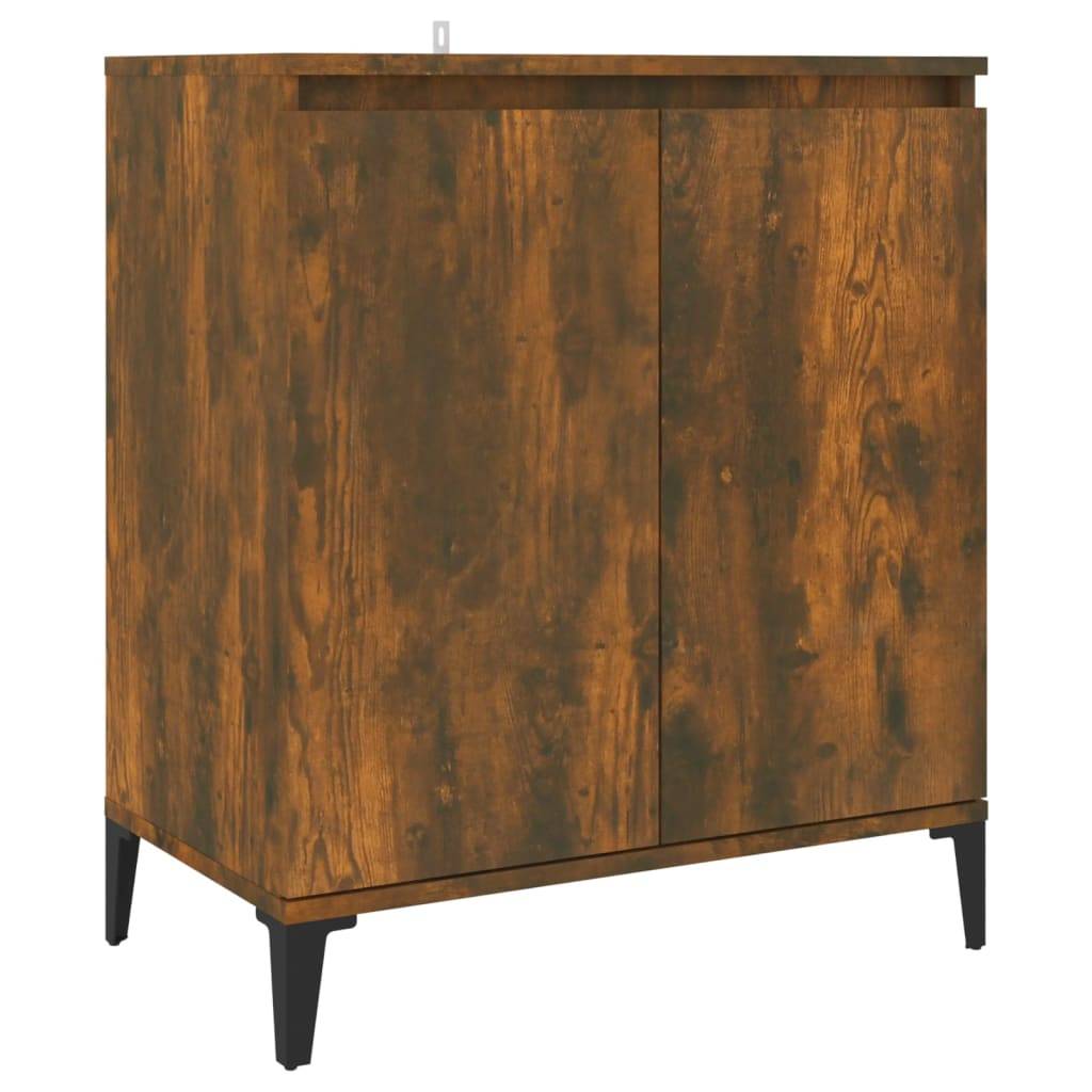 vidaXL Sideboard Räuchereiche 60x35x70 cm Holzwerkstoff