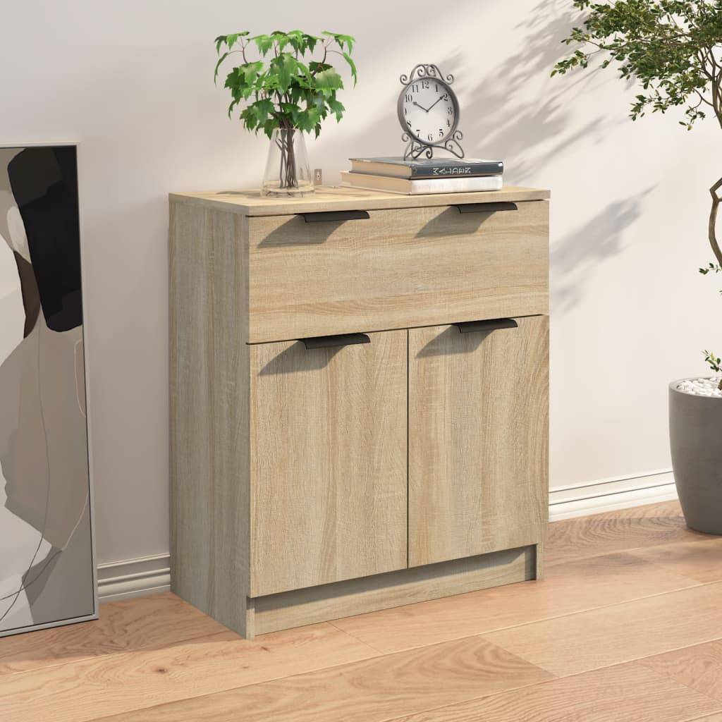 vidaXL Sideboard Sonoma-Eiche 60x30x70 cm Holzwerkstoff