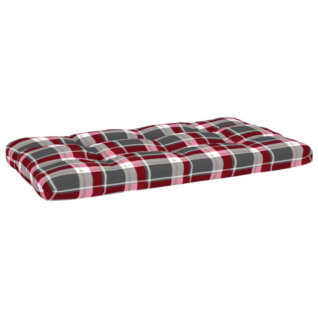 vidaXL Outdoor-Mittelsofa Paletten Imprägniertes Kiefernholz Grau