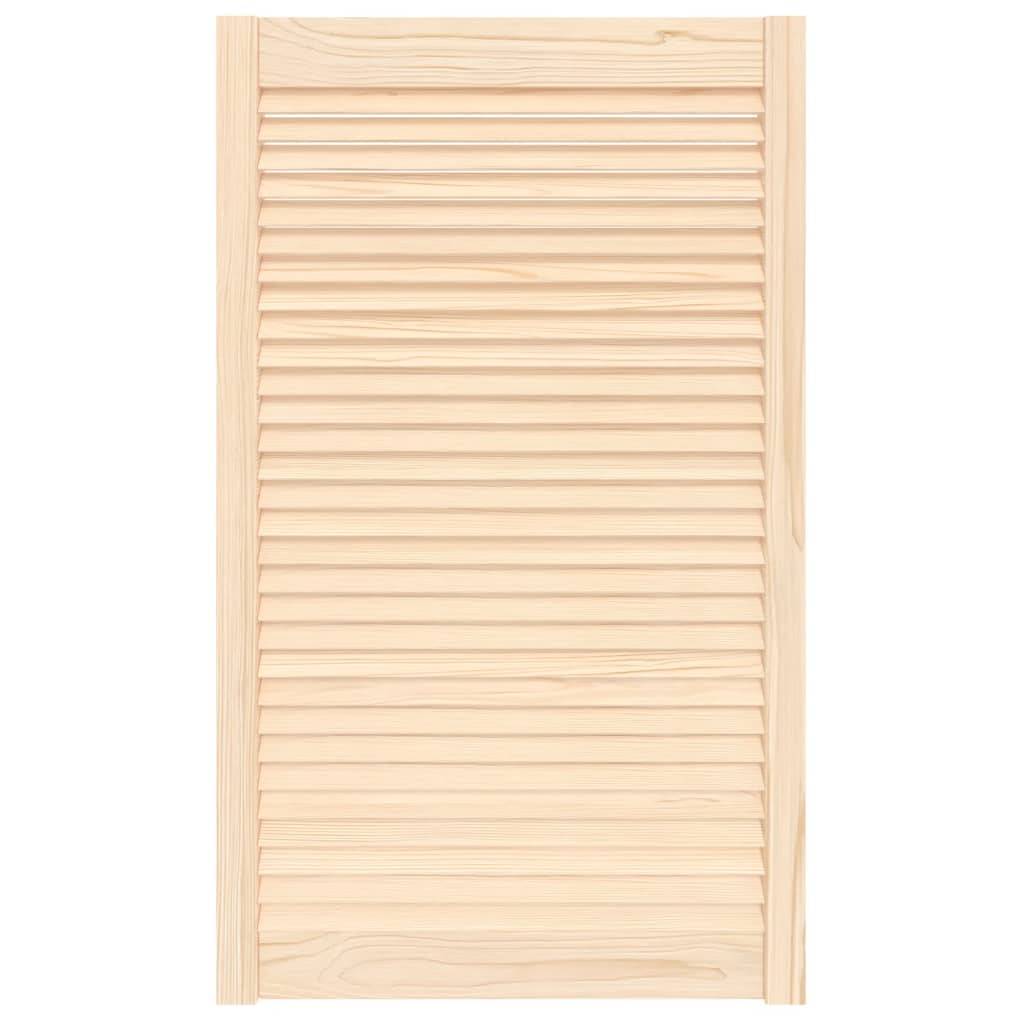 vidaXL Schranktür Lamellen-Design 99,3x59,4 cm Massivholz Kiefer