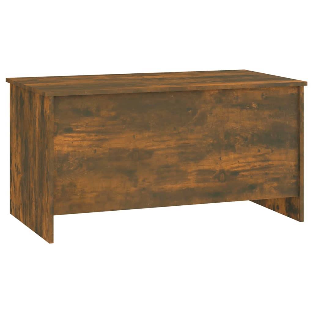 vidaXL Couchtisch Räuchereiche 102x55,5x52,5 cm Holzwerkstoff