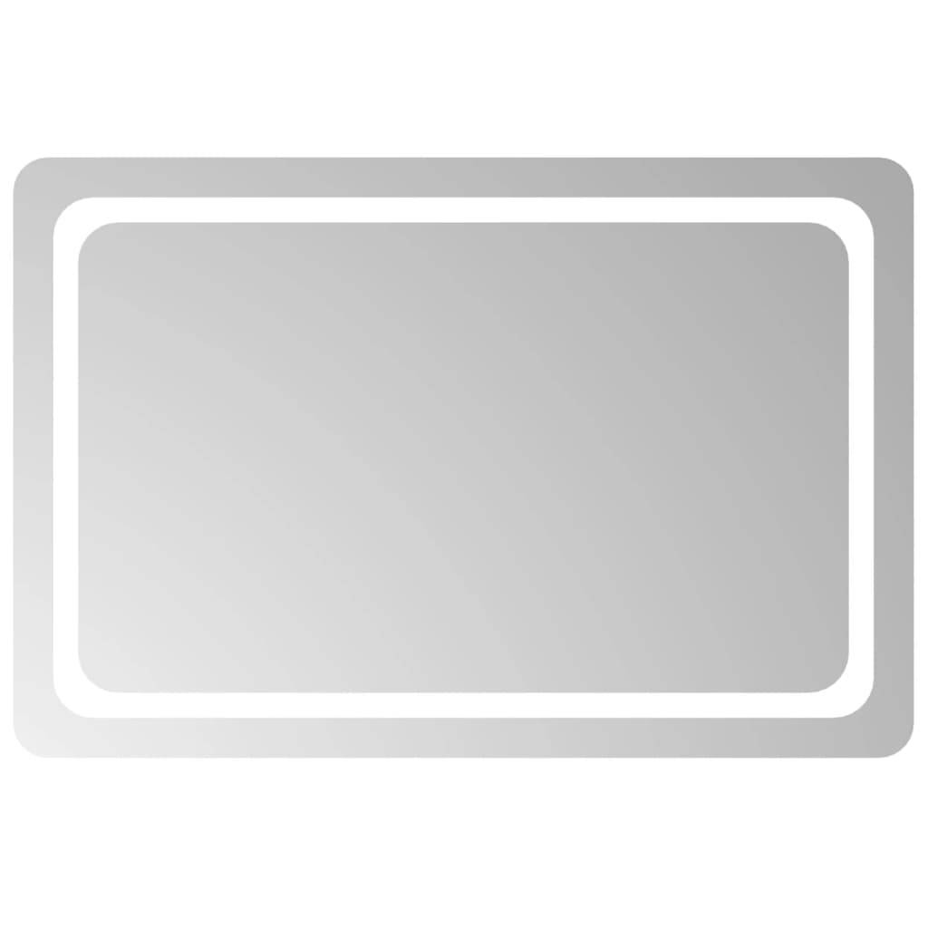 vidaXL LED-Badspiegel 90x60 cm