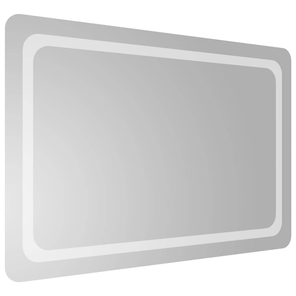 vidaXL LED-Badspiegel 90x60 cm