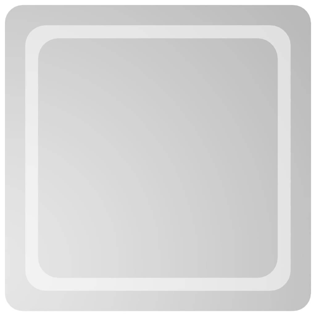 vidaXL LED-Badspiegel 60x60 cm