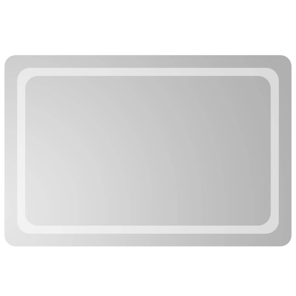 vidaXL LED-Badspiegel 60x90 cm