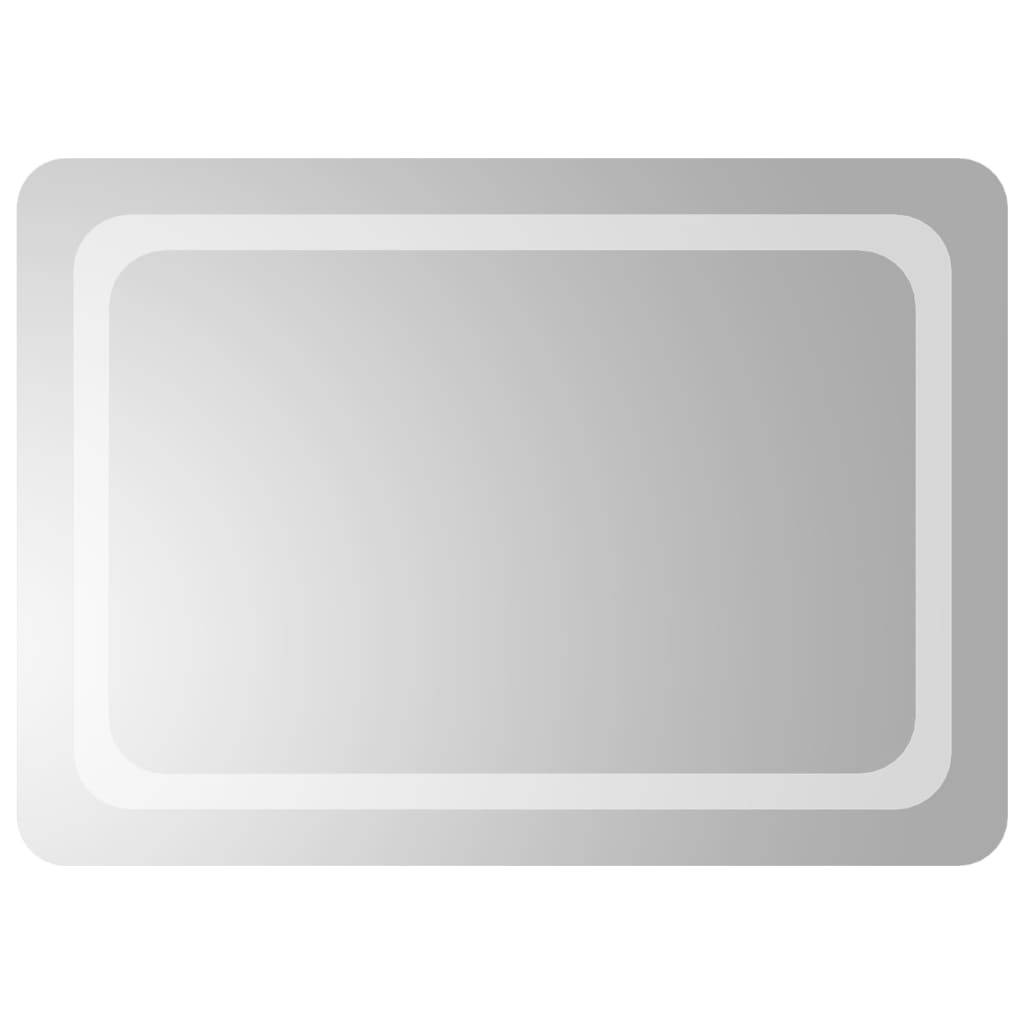 vidaXL LED-Badspiegel 70x50 cm