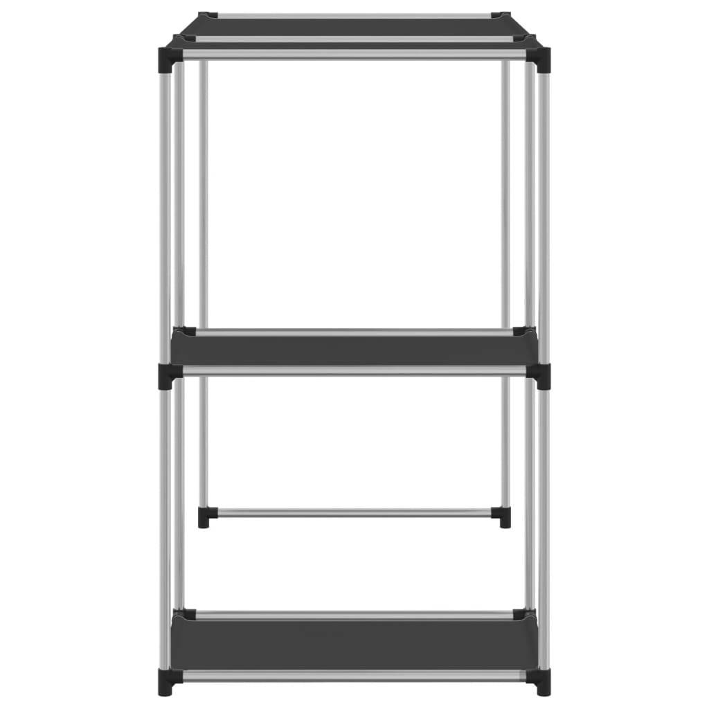 vidaXL Waschmaschinenregal Schwarz 87x55x90,5 cm Eisen