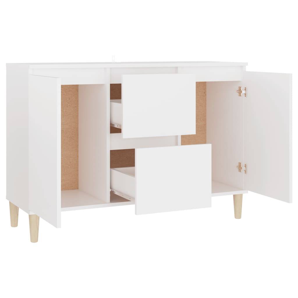vidaXL Sideboard Weiß 103,5x35x70 cm Holzwerkstoff