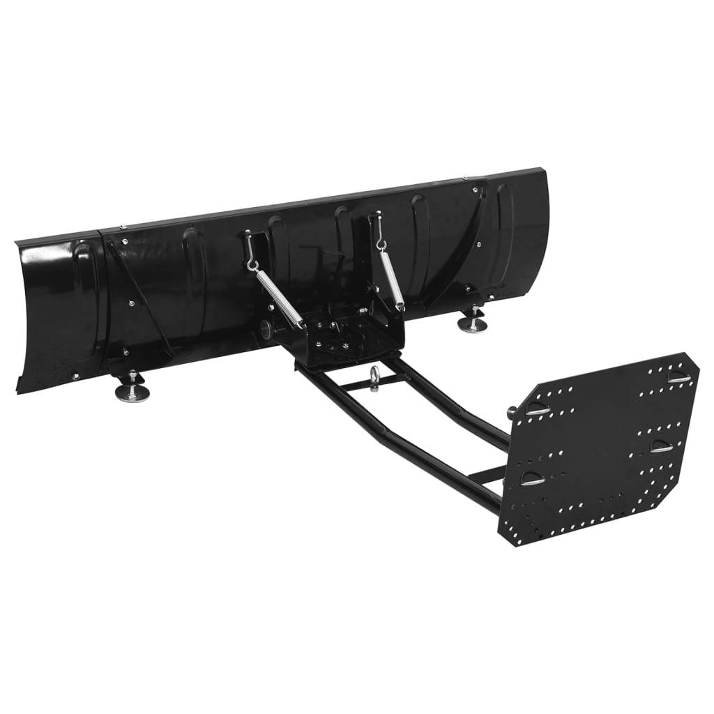vidaXL Schneeschild für ATV 150x38 cm Schwarz