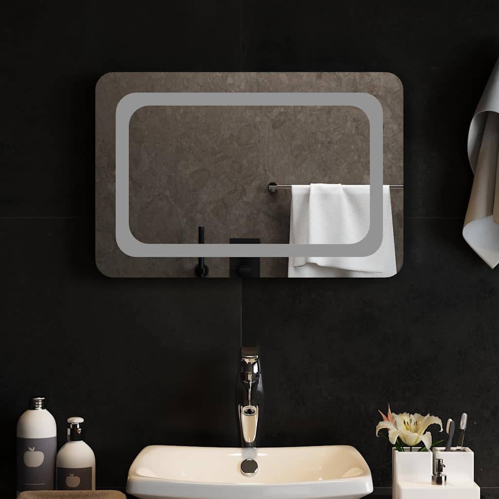 vidaXL LED-Badspiegel 60x40 cm