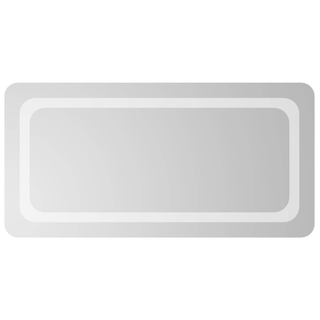 vidaXL LED-Badspiegel 40x80 cm